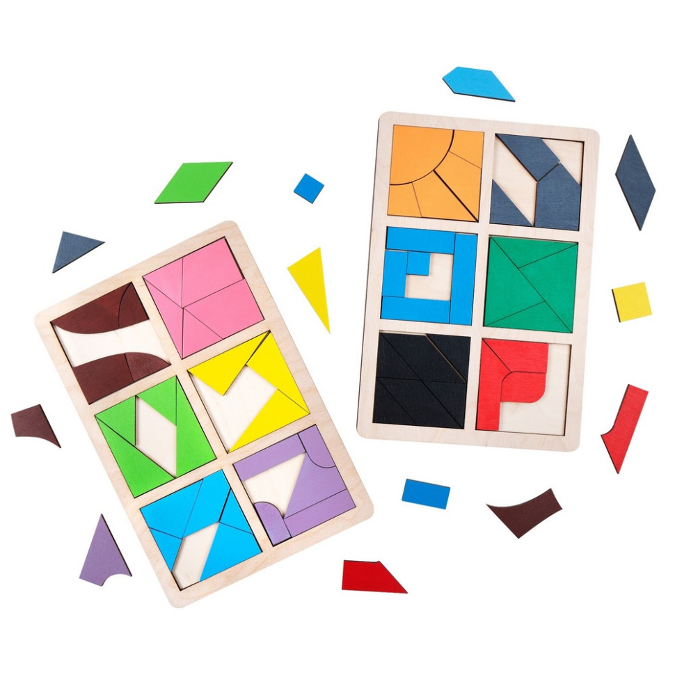 Детский деревянный Танграм 