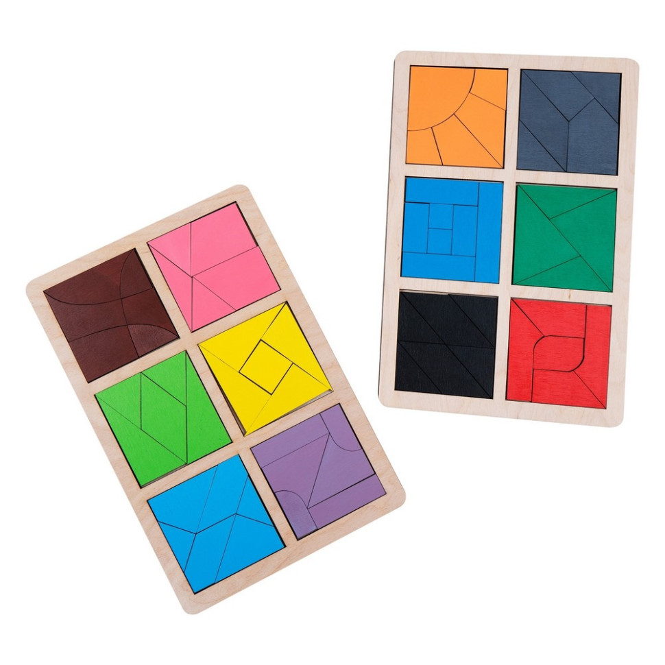 Детский деревянный Танграм 