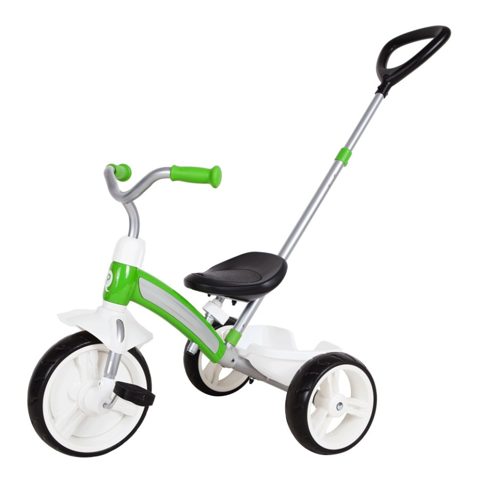 Велосипед триколісний дитячий Qplay T180-5Green Elite+ Green з батьківською ручкою