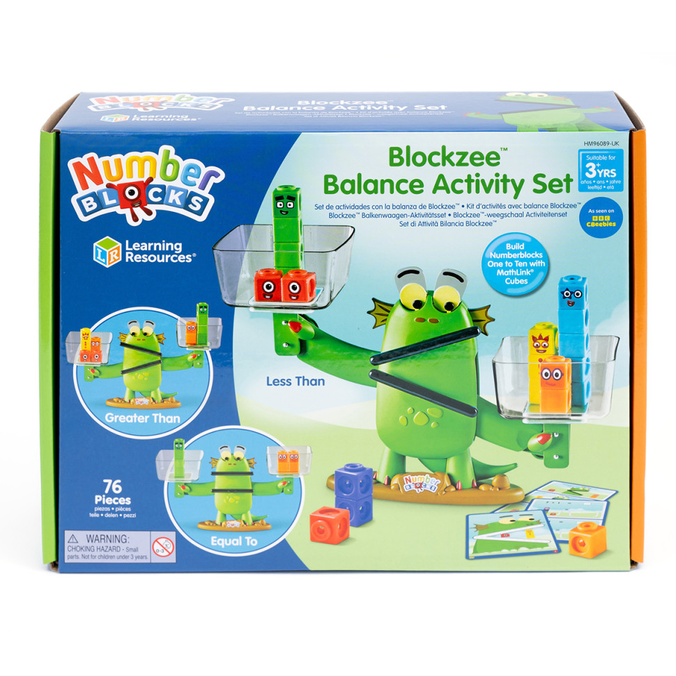 Обучающий игровой набор Весы Blockzee™ Learning Resources HM96089-UK серии 