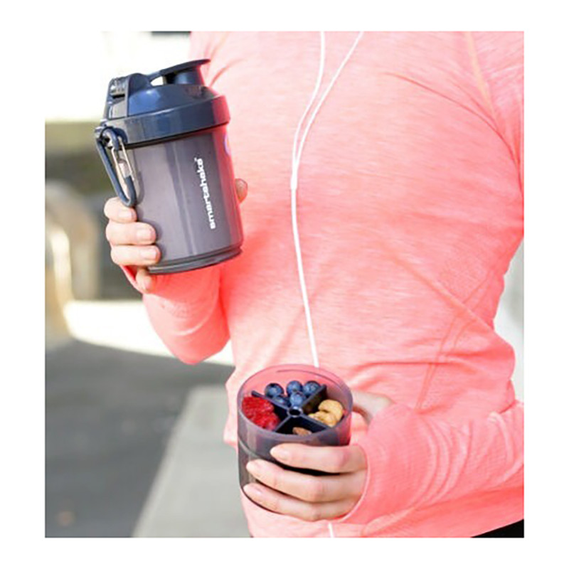 Шейкер спортивный Original2GO SmartShake 10561401 Dark Gray 600 мл