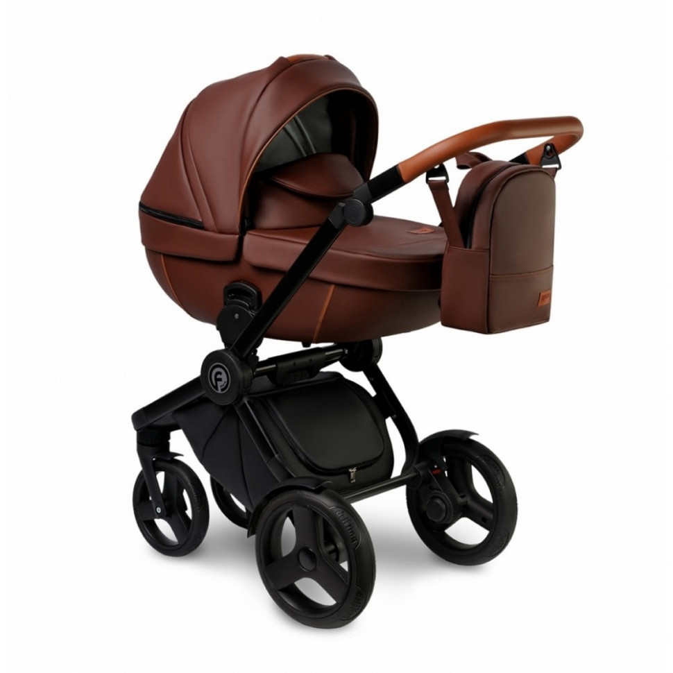 Коляска 2 в 1 Futuro Brown Sugar Verdi 9023-VF-05, коричневый