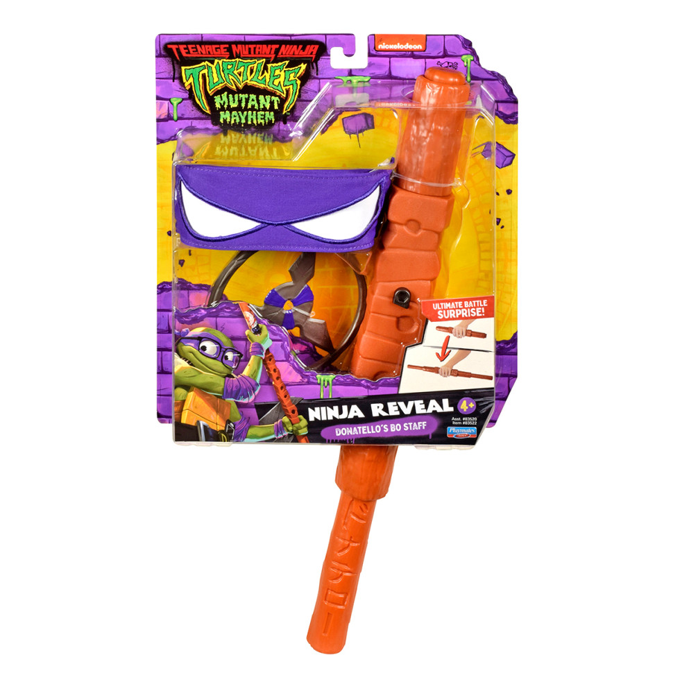 Набір іграшкової зброї Жердина бо Донателло TMNT 83522 трансформується