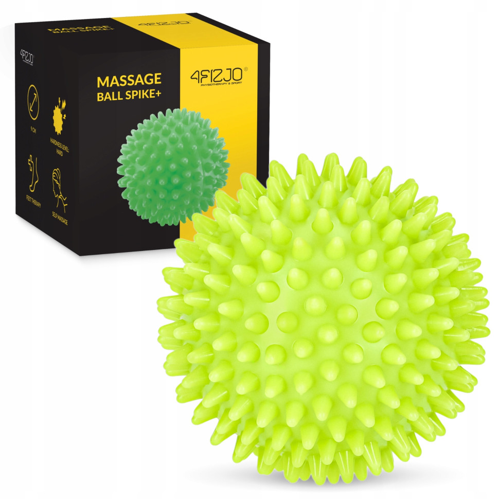 Масажний м'яч з шипами Spike Ball 4FIZJO P-5907739311412 розмір 9 см