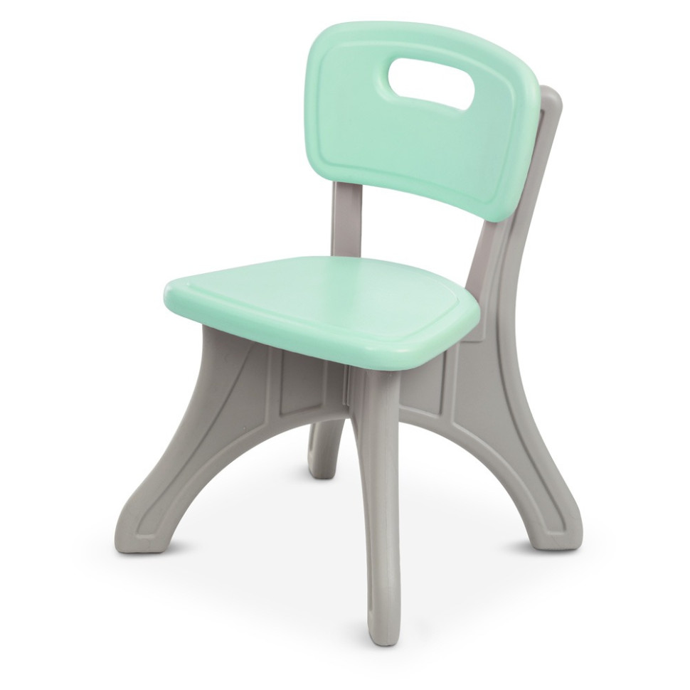 Детский столик с двумя стульями Bambi NEW TABLE-5 бежево-мятный
