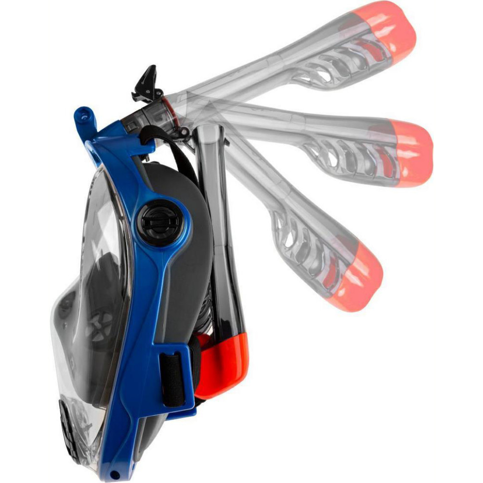Повнолицьова маска SPECTRA 2.0 Aqua Speed 247-10 чорний, синій, L/XL