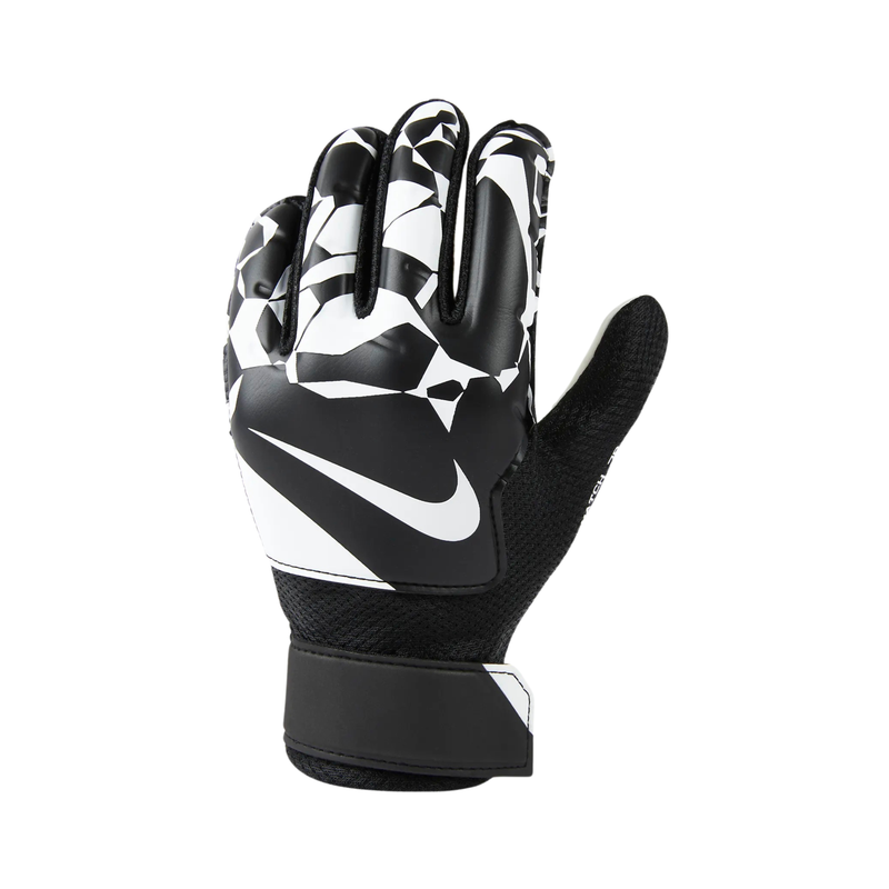 Вратарские перчатки NK GK MATCH JR-HO24 Nike HQ0258-010-6 черный, белый, 17,6 см
