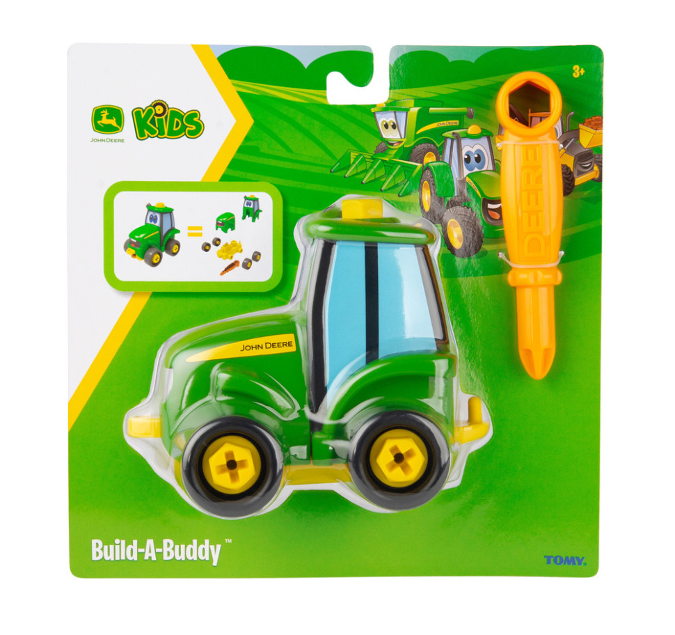 Конструктор John Deere Kids 47208 Собери трактор с отверткой