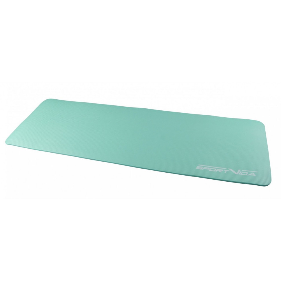 Килимок для йоги та фітнесу SportVida SV-HK0067 NBR 180 x 60 x 1 см, Mint