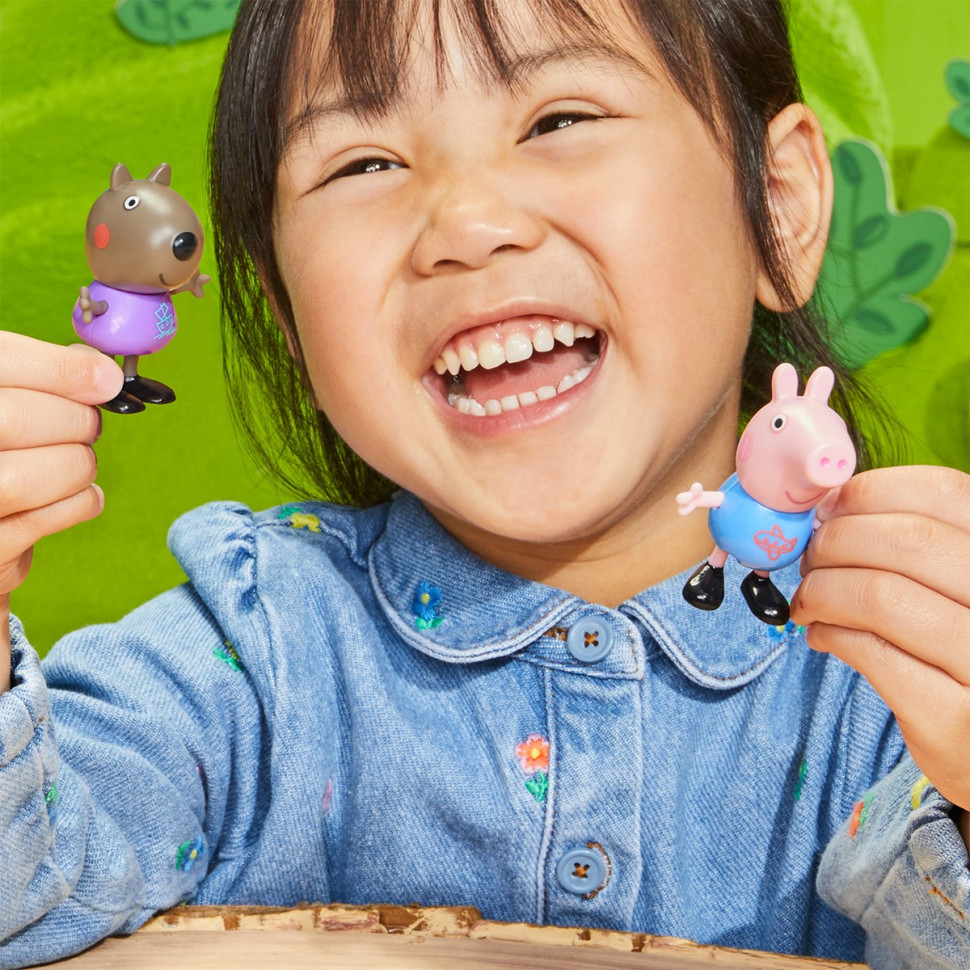 Ігровий набір фігурок Клас Пеппи Peppa Pig F8868, 5 штук в наборі