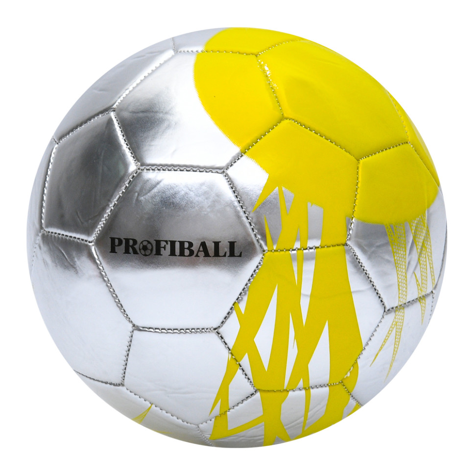 М'яч футбольний Bambi MS 4271(Silver) 21,3 см, ПВХ, розмір 5, 350-380 грам