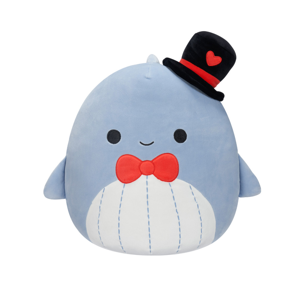 Мягкая игрушка Синий кит Самир Squishmallows SQVA00838, 19 см