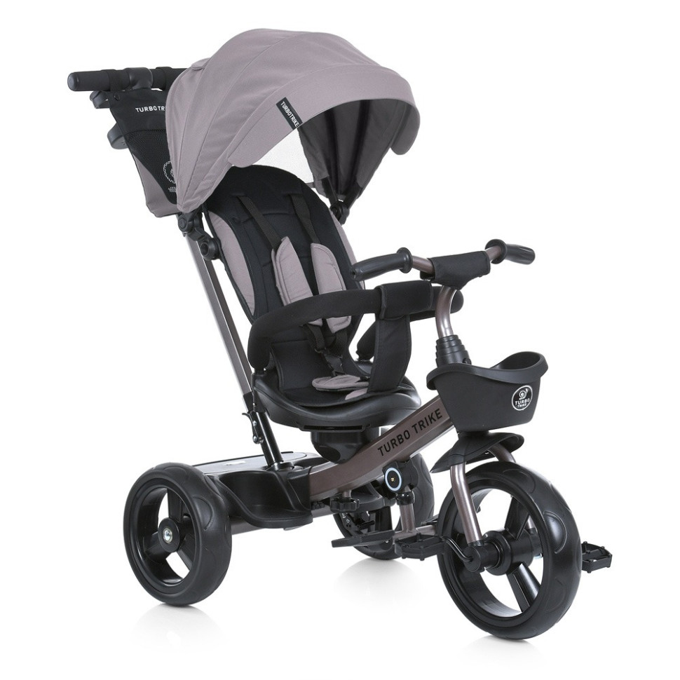 Детский трехколесный велосипед Turbotrike MT 1001-5 серый