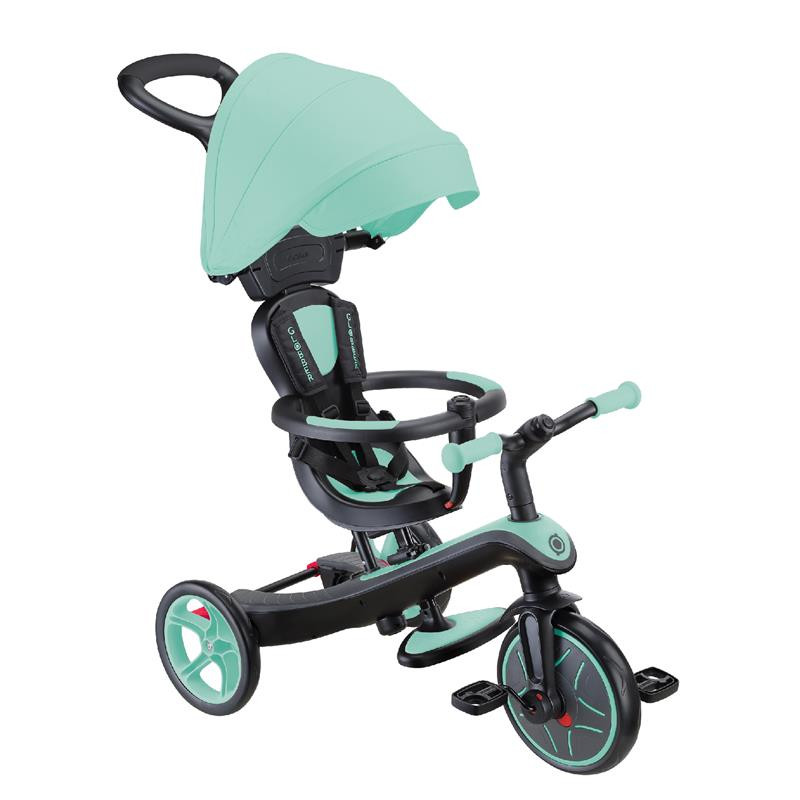 Велосипед дитячий EXPLORER TRIKE 4в1 DELUXE PLAY GLOBBER 634-206 м'ятний, до 20кг