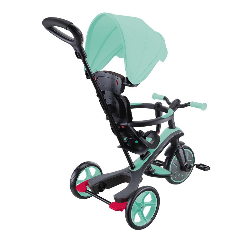 Велосипед дитячий EXPLORER TRIKE 4в1 DELUXE PLAY GLOBBER 634-206 м'ятний, до 20кг