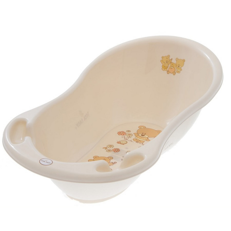 Ванночка дитяча «Ведмедики» Tega Baby MS-004-119 рожевий 86 см