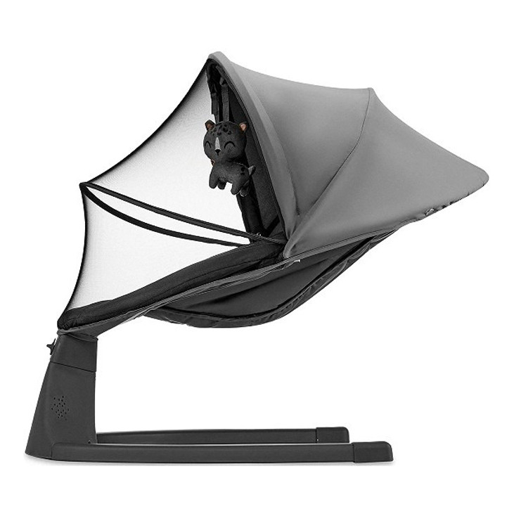 Детское кресло-качалка Lumi 2 Kinderkraft KBLUMI02DGR0000 Dark Grey