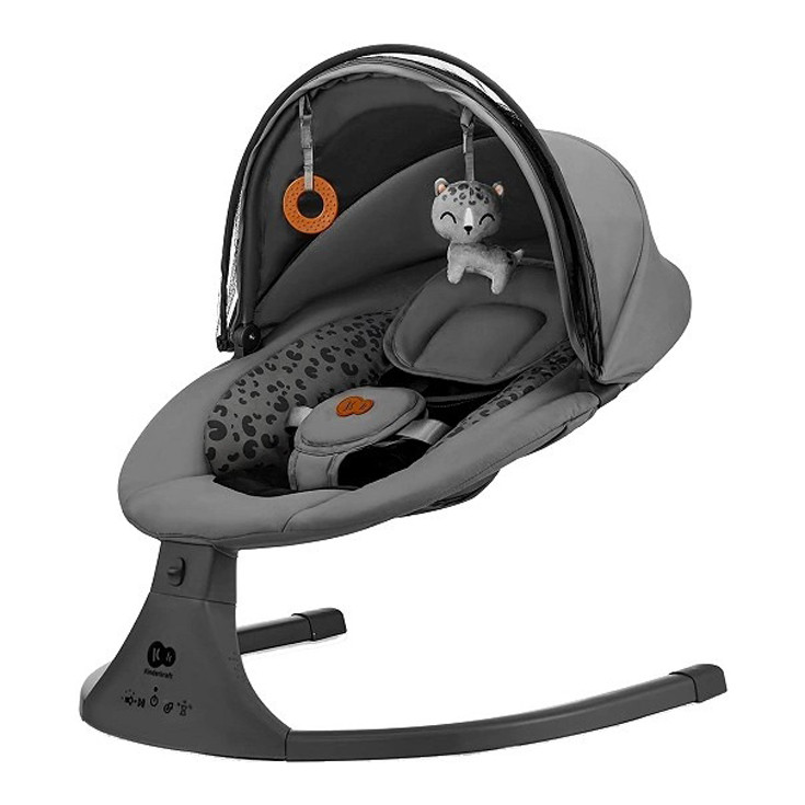 Детское кресло-качалка Lumi 2 Kinderkraft KBLUMI02DGR0000 Dark Grey