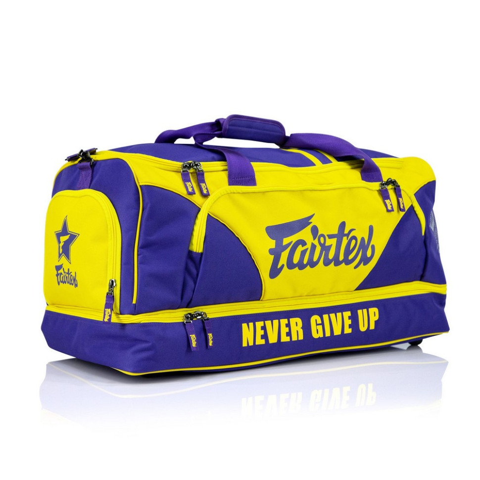 Спортивная сумка BAG2 Fairtex BAG2_Purple/Yellow, Purple/Yellow