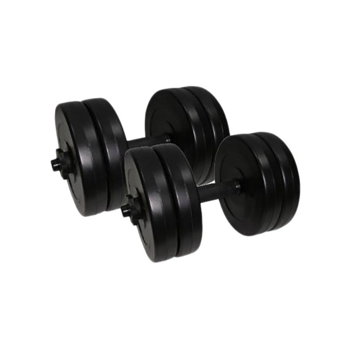 Гантели наборные композитные в пластиковой оболочке Newt Rock Pro 2 шт по 10,5 кг NE-PL-G-010-2