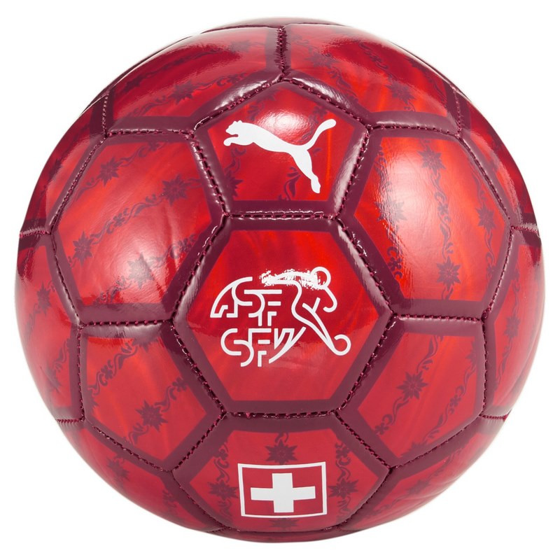 М'яч футбольний SFV Fan Ball Puma 084163-01-5 червоний № 5