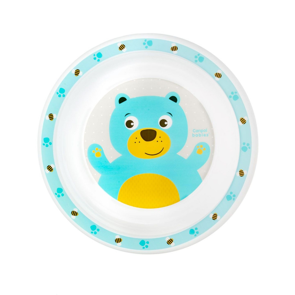 Дитячий набір посуду Cute Animals Canpol babies 4/401_tur 5 предметів