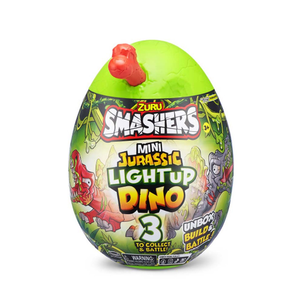 Дитяча іграшка Mini Jurassic Стегозавр Smashers 74107D у наборі з аксесуарами