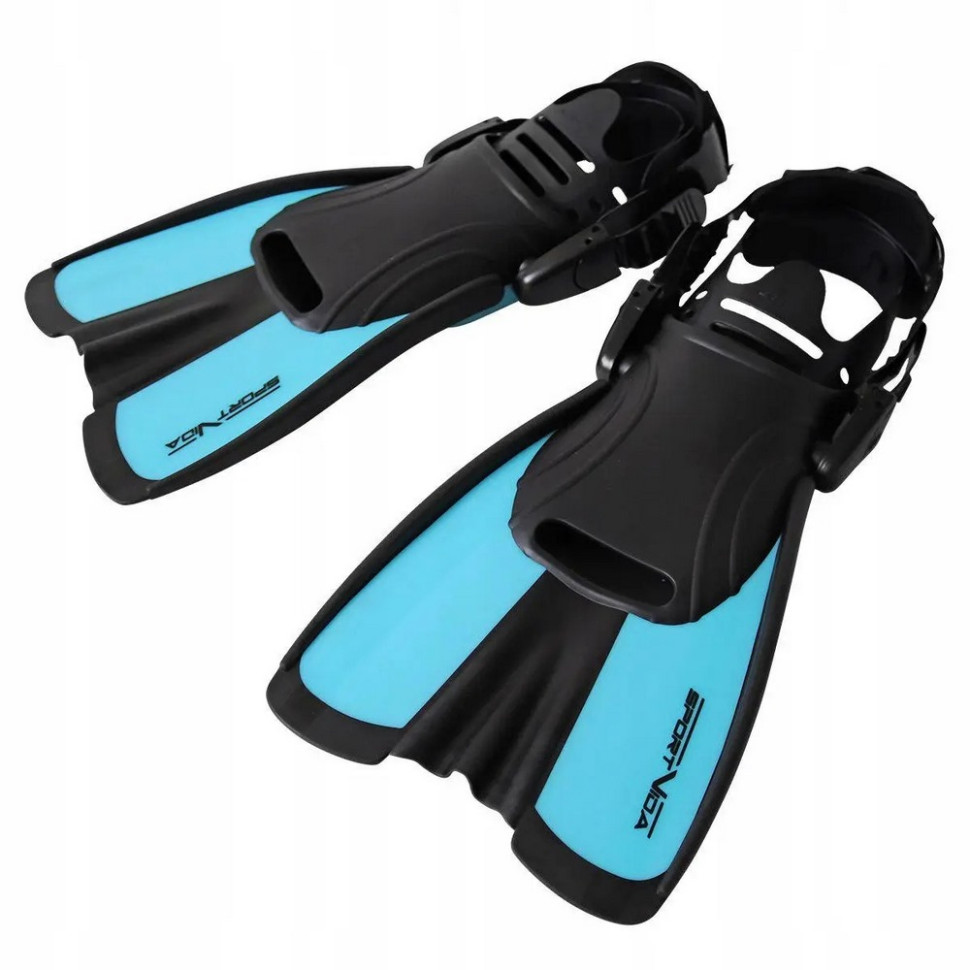 Ласты для плавания SportVida SV-DN0007JR-S, Size 29-33 Black/Blue