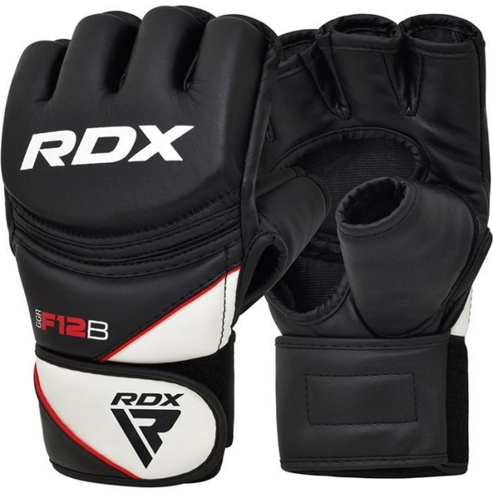Перчатки для ММА F12 Model GGRF RDX Inc Limited GGR-F12B-XL, Black, XL (капа в комплекте)
