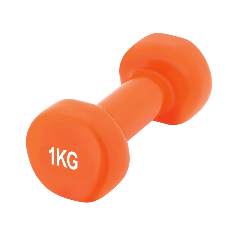 Гантель вінілова Achilles PowerPlay PP_4125_1kg, 1 кг Помаранчева 1 шт