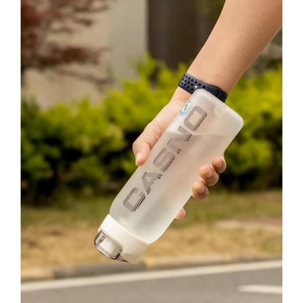 Пляшка для води KXN-1247 Casno KXN-1247_White 1 л, біла