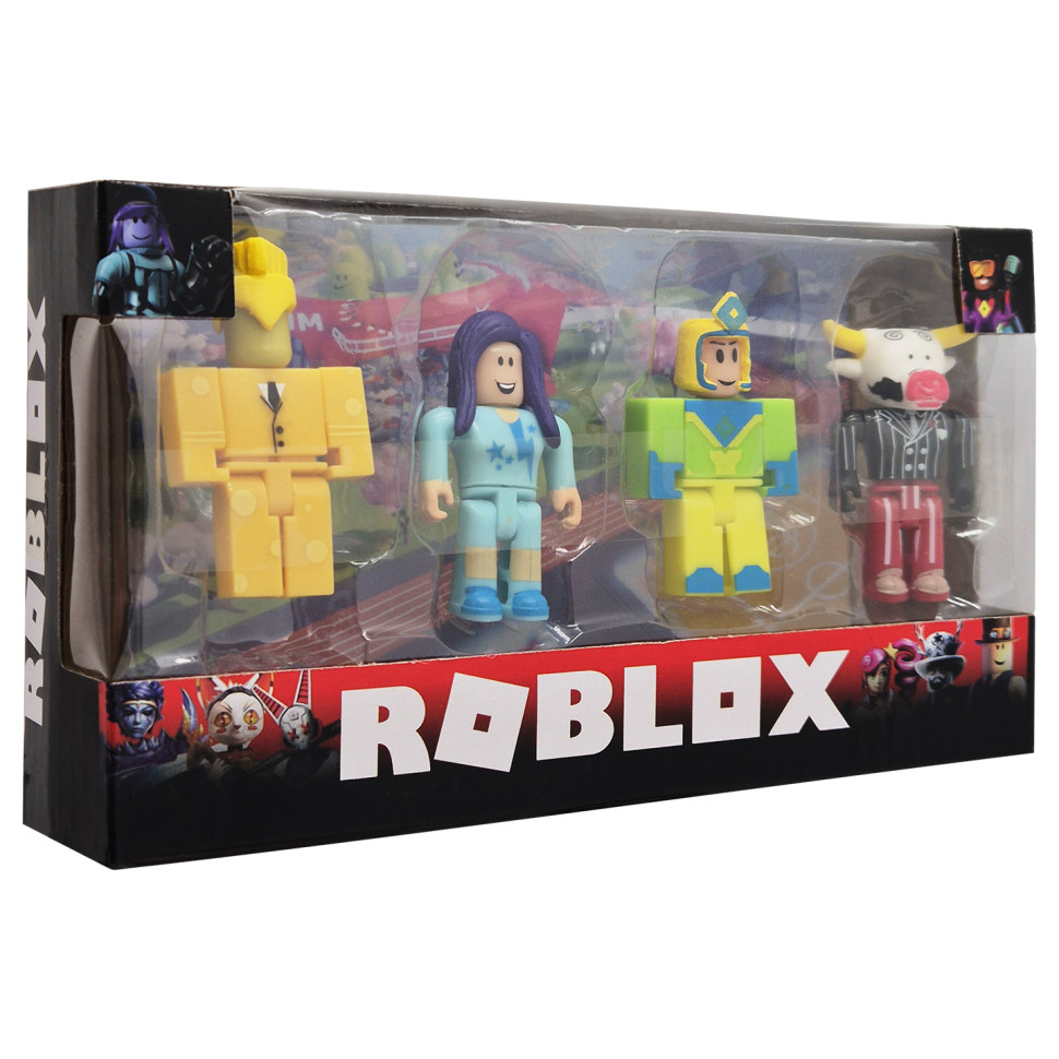 Ігровий набір фігурок Roblox Bambi WL 25022-3, 4 фігурки, рухливі деталі