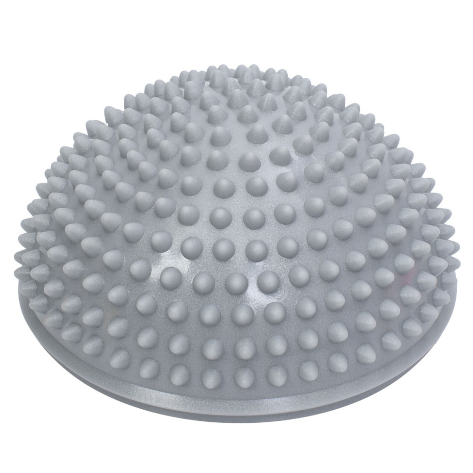 Полусфера массажная балансировочная Bambi MS 4958(Silver) текстурная поверхность, 16х8 см