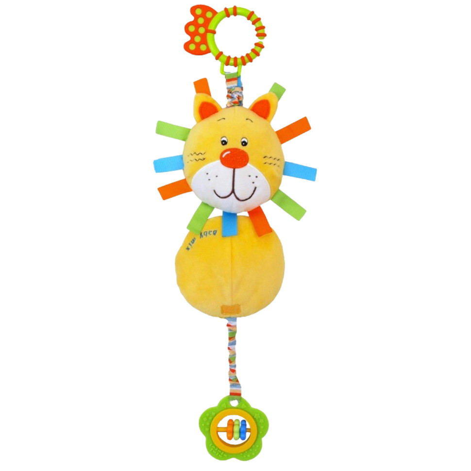 Плюшевая подвеска Лев Baby Mix TE-8460-13 с вибрацией