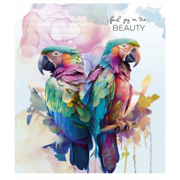 Тетрадь общая "Beauty" Школярик 048-3268L-2 в линию, 48 листов