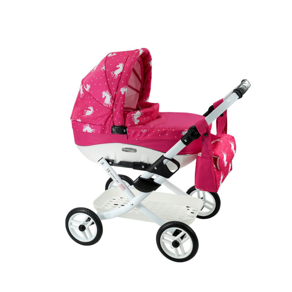Коляска для куклы Adbor Lily Lc-23 с сумкой