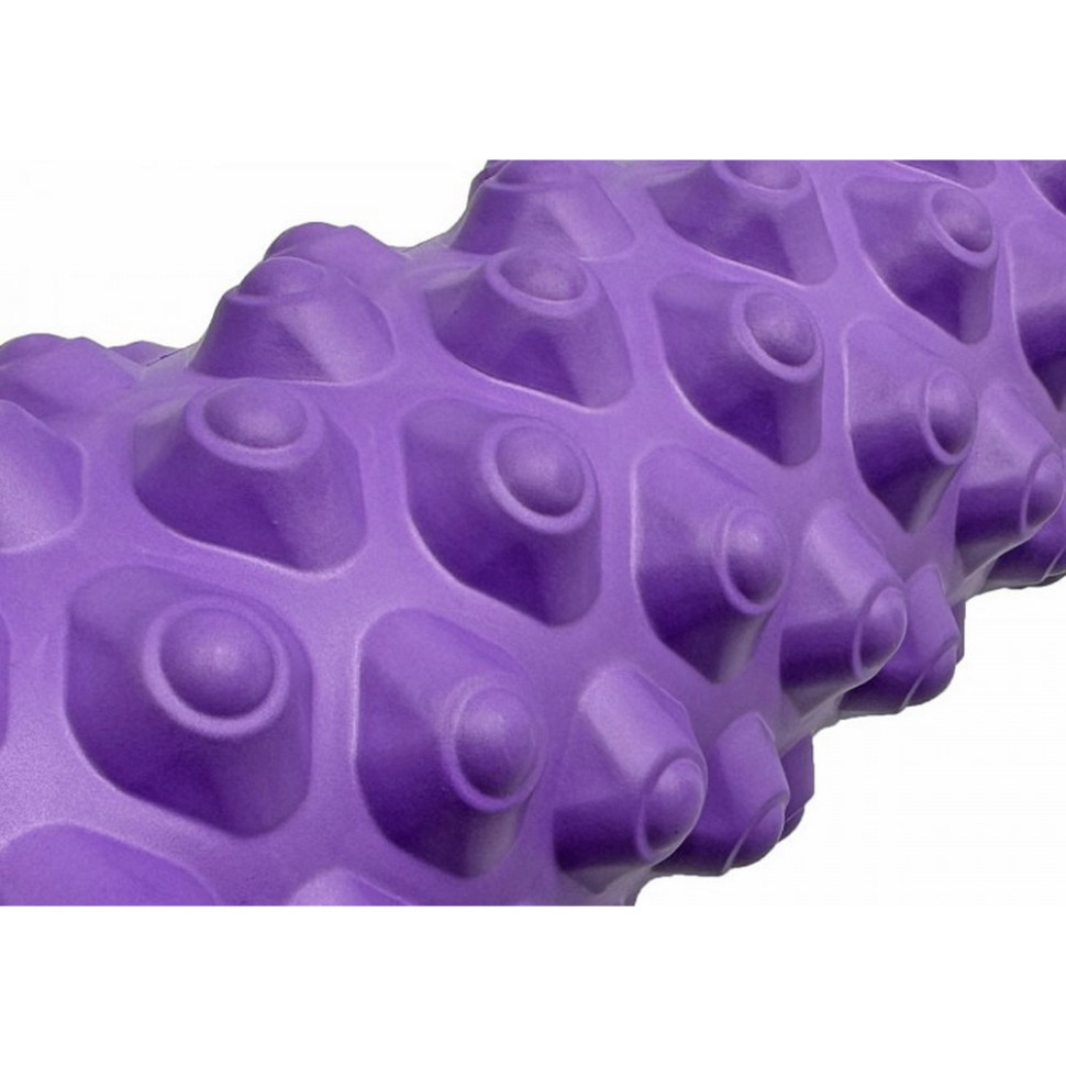 Масажний ролик Grid Roller Extreme EasyFit EF-2023-V 33 см, Фіолетовий
