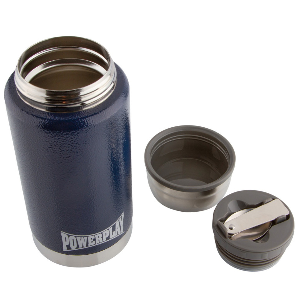 Термос пищевой PowerPlay PP_9002_750ml_Blue, Синий, 750 мл