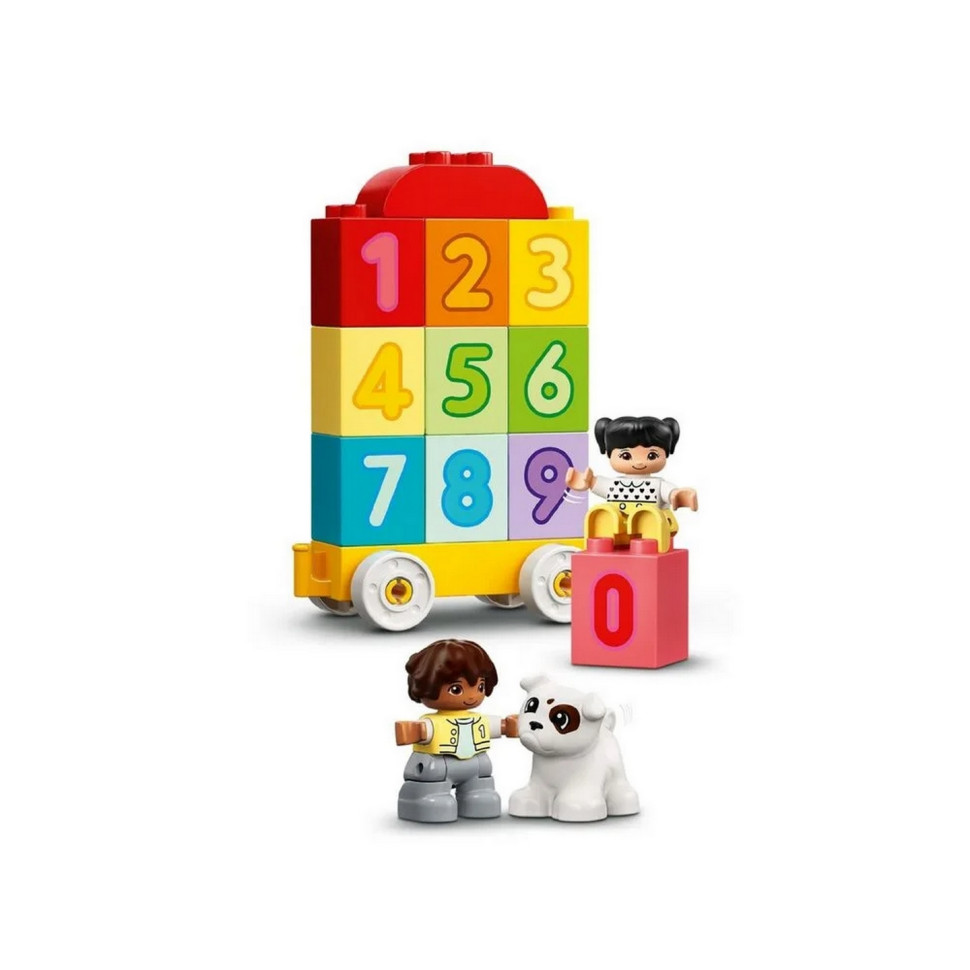 Конструктор LEGO DUPLO Поезд с цифрами - учимся считать 10954