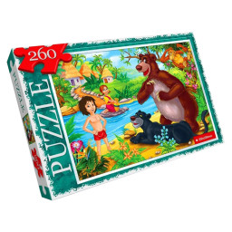 Пазл дитячий "Мауглі" Danko Toys C260-12-10, 260 елементів