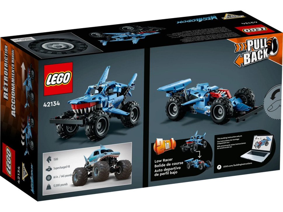 Конструктор LEGO Technic Monster Jam™ Megalodon™ 42134
