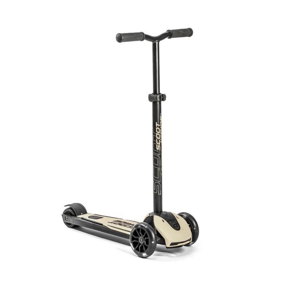 Самокат трехколесный Highwaykick-5 Scoot and Ride SR-190117-ASH, со светящимися колесами, светло-серый