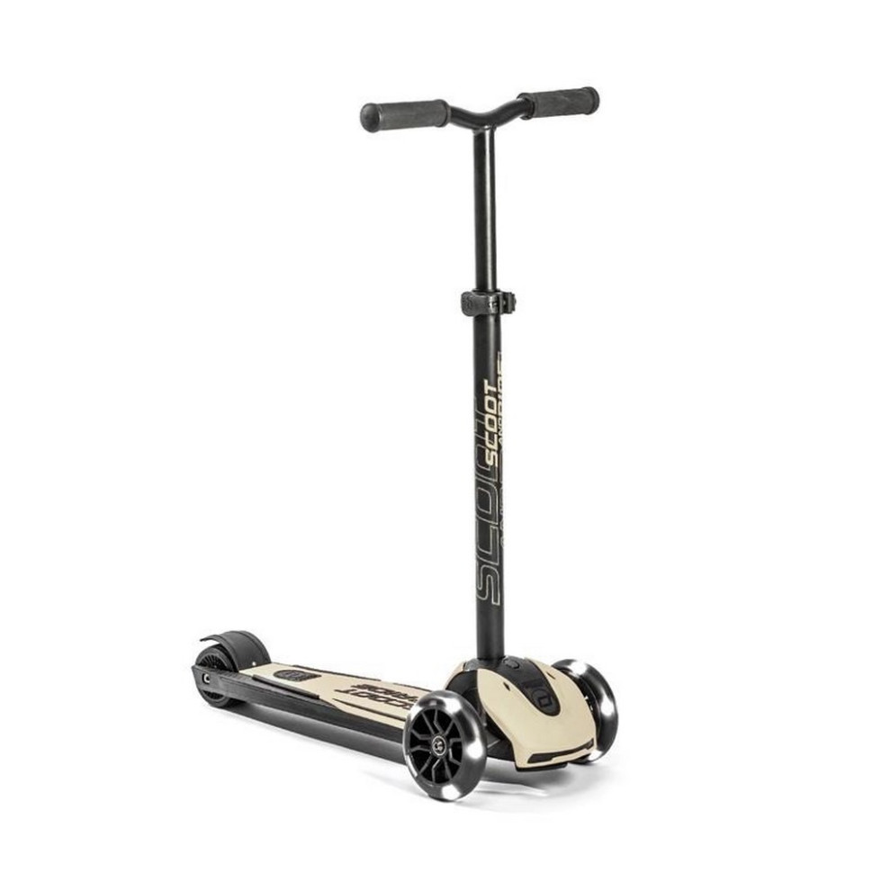 Самокат трехколесный Highwaykick-5 Scoot and Ride SR-190117-ASH, со светящимися колесами, светло-серый