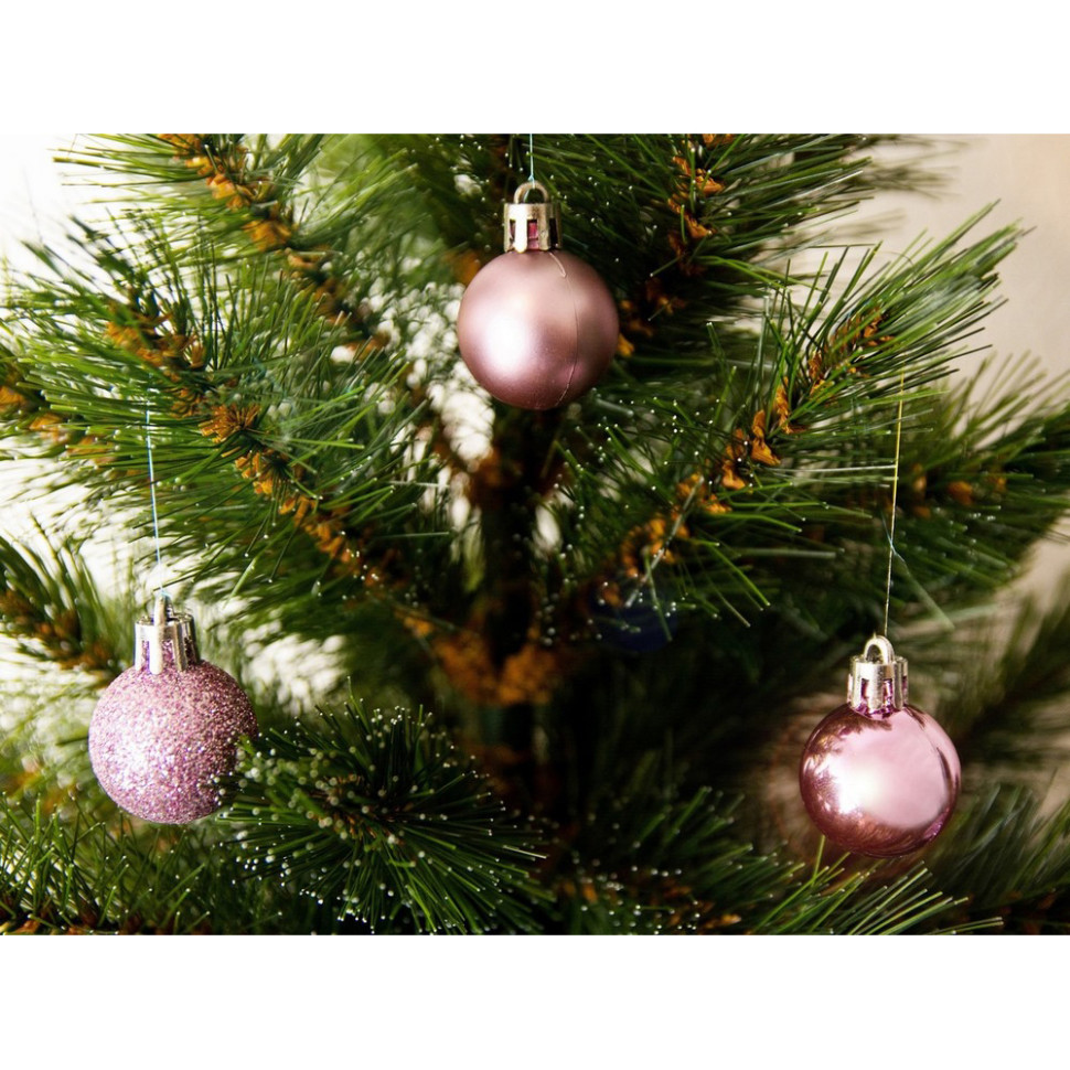 Елочные пластиковые шарики House of Seasons 8720362101604 комплект 30 шт, 3 см