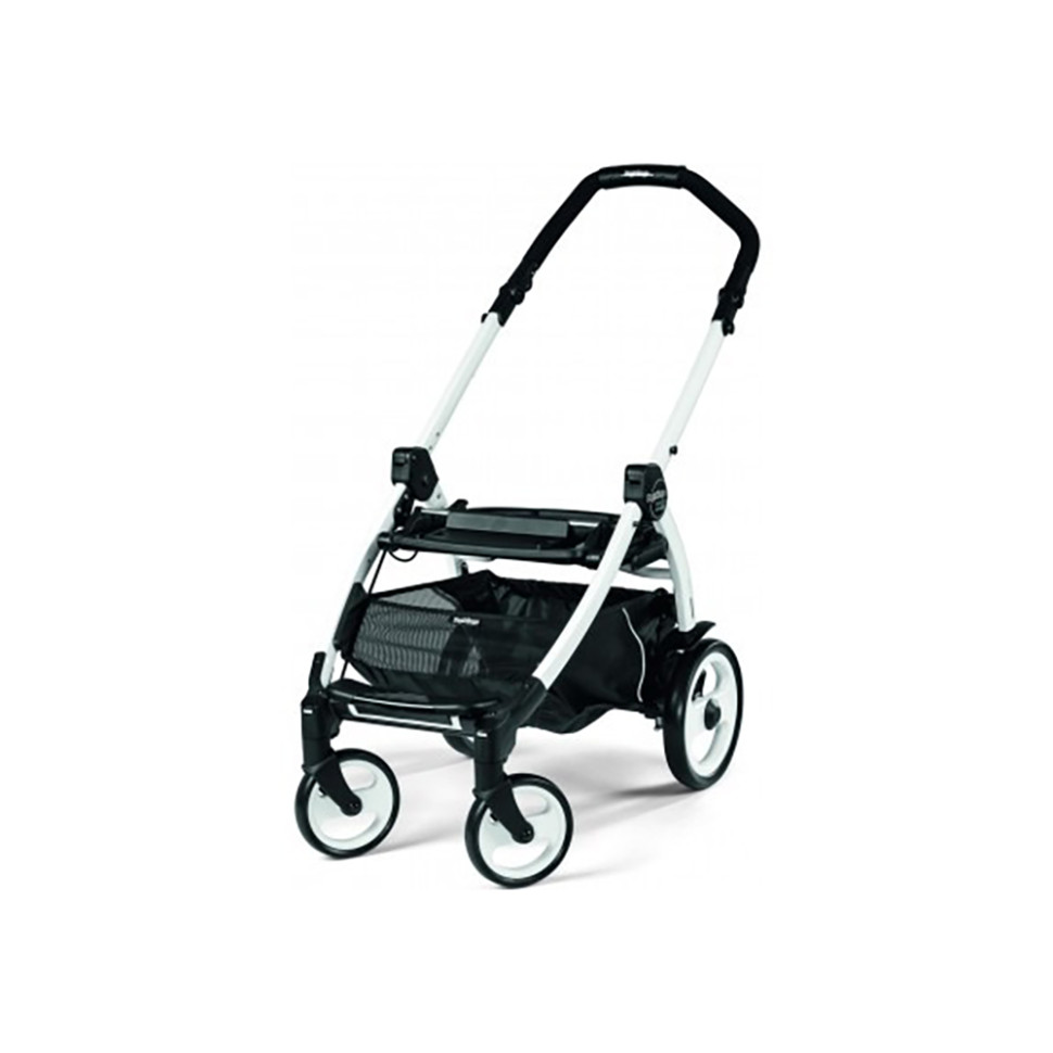 Коляска прогулочная Book Plus 51 Peg-Perego PACK05-00000000001 насыщенно синяя, белое шасси