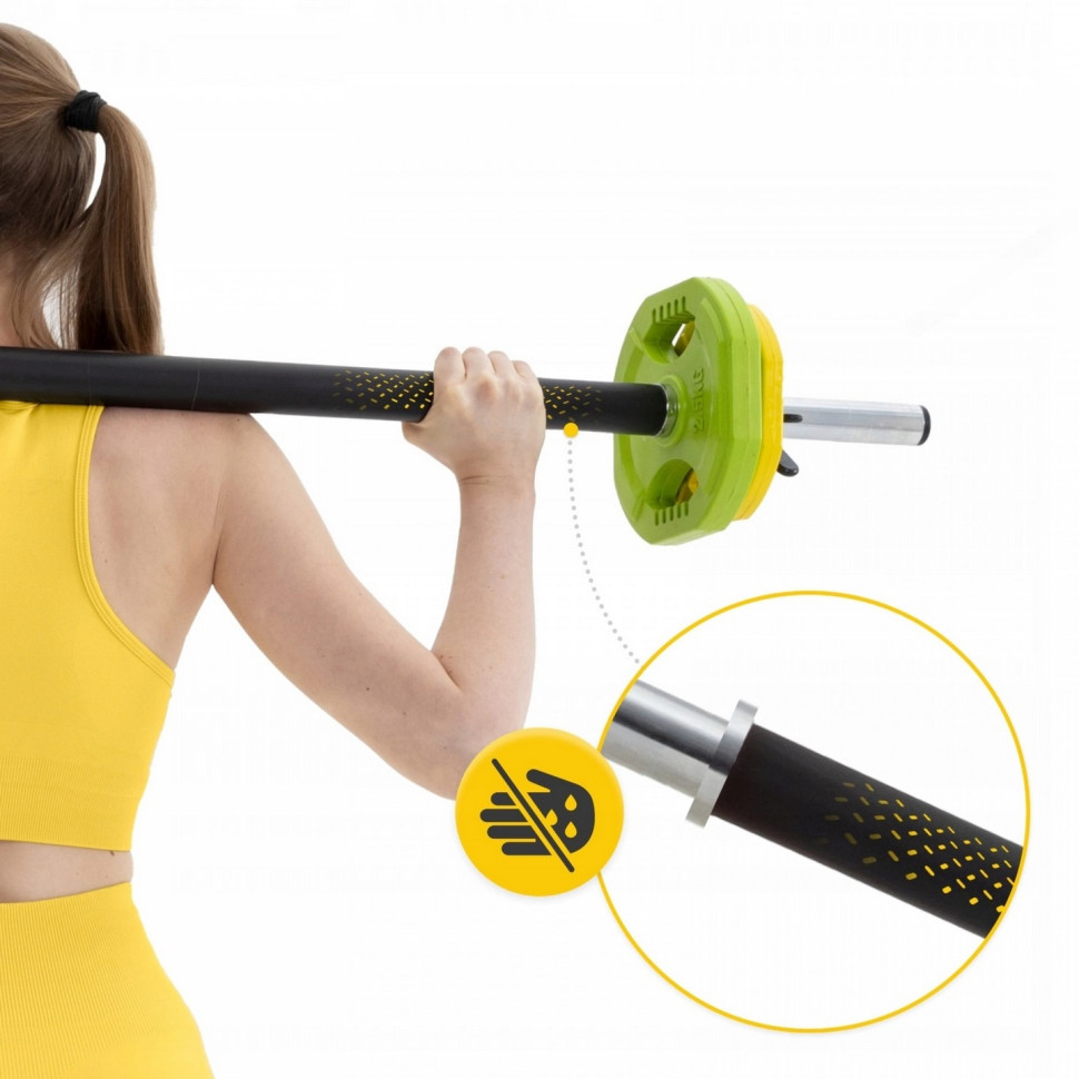 Штанга для фитнеса Fitness Pump 4FIZJO P-5907739315656, 20 кг