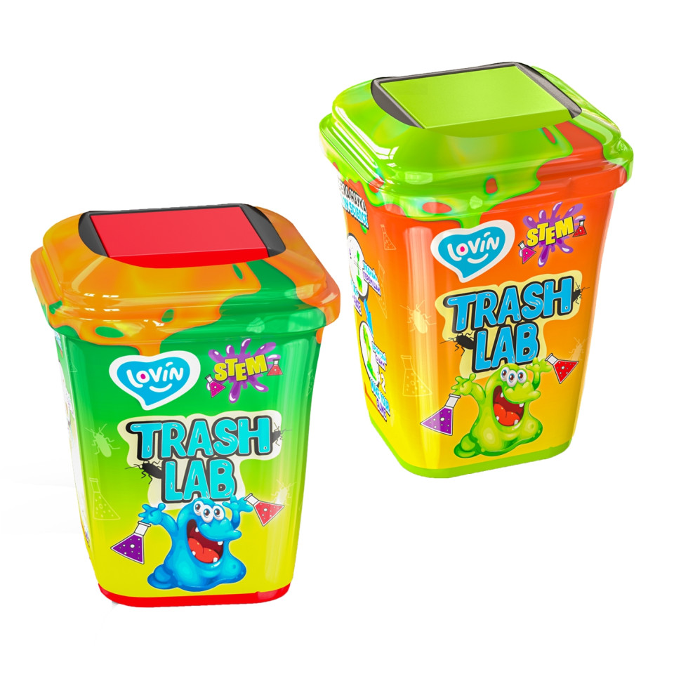 Набір для експериментів Trash Lab ТМ Lovin 80154 створи слайм