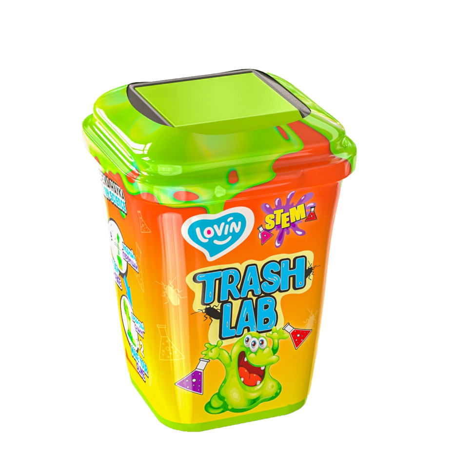 Набір для експериментів Trash Lab ТМ Lovin 80154 створи слайм