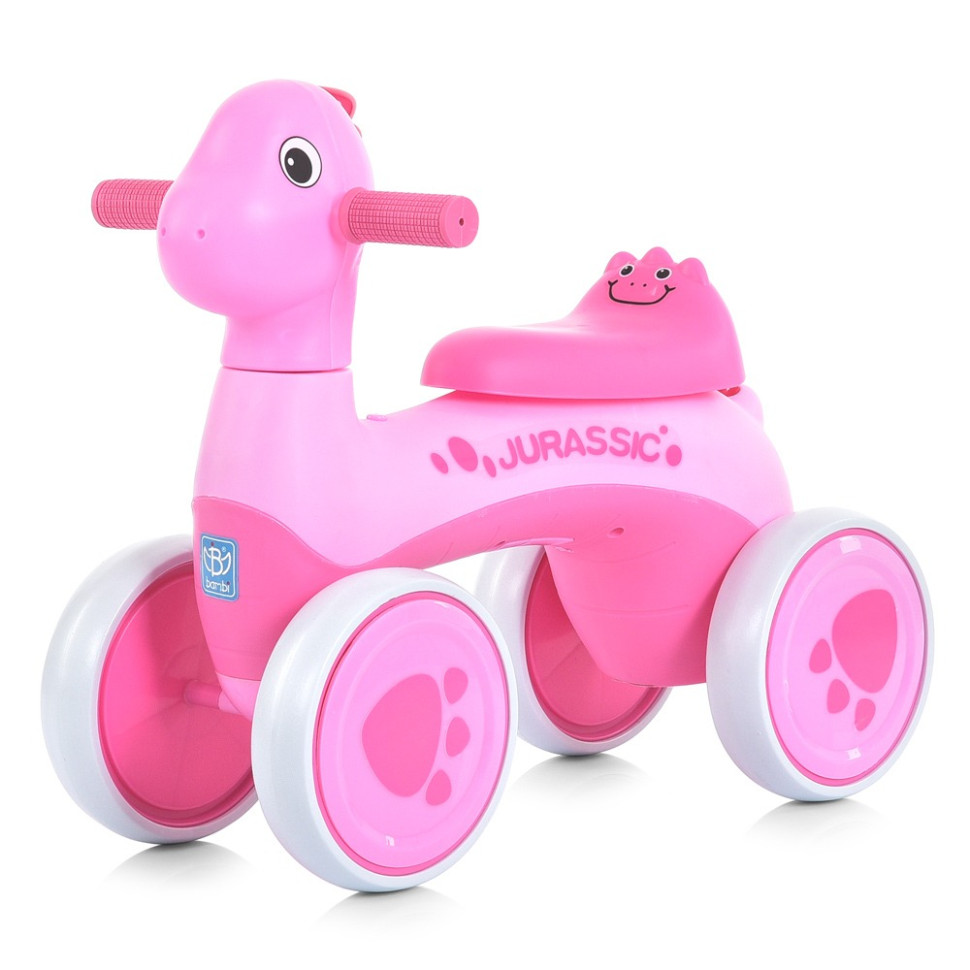 Дитяча каталка-толокар Bambi M 5853E-8 рожевий, до 25 кг