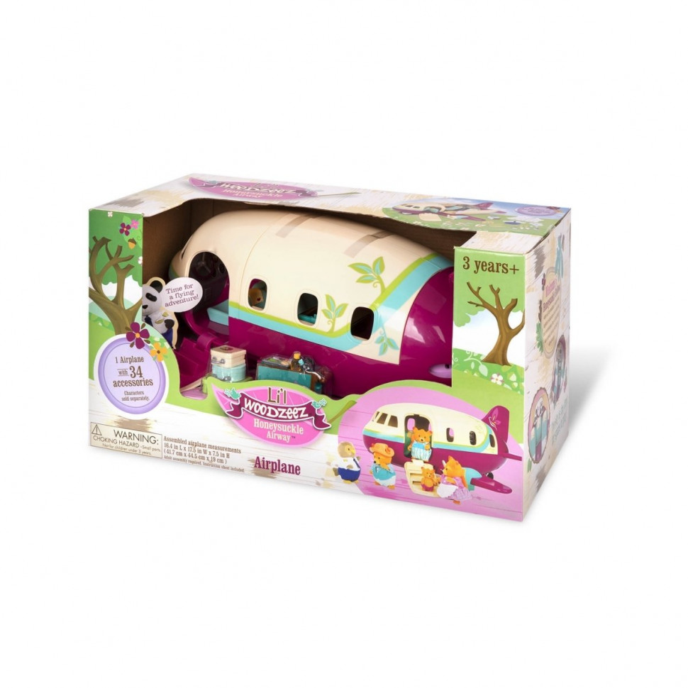 Игровой набор Li'l Woodzeez Самолет 61533Z